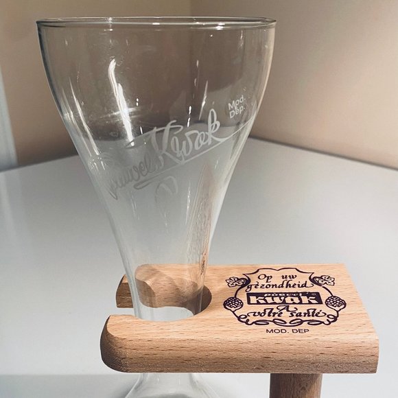 3 Pauwel Kwak Glass Originals and Wooden Stand - Picture 1 of 6
